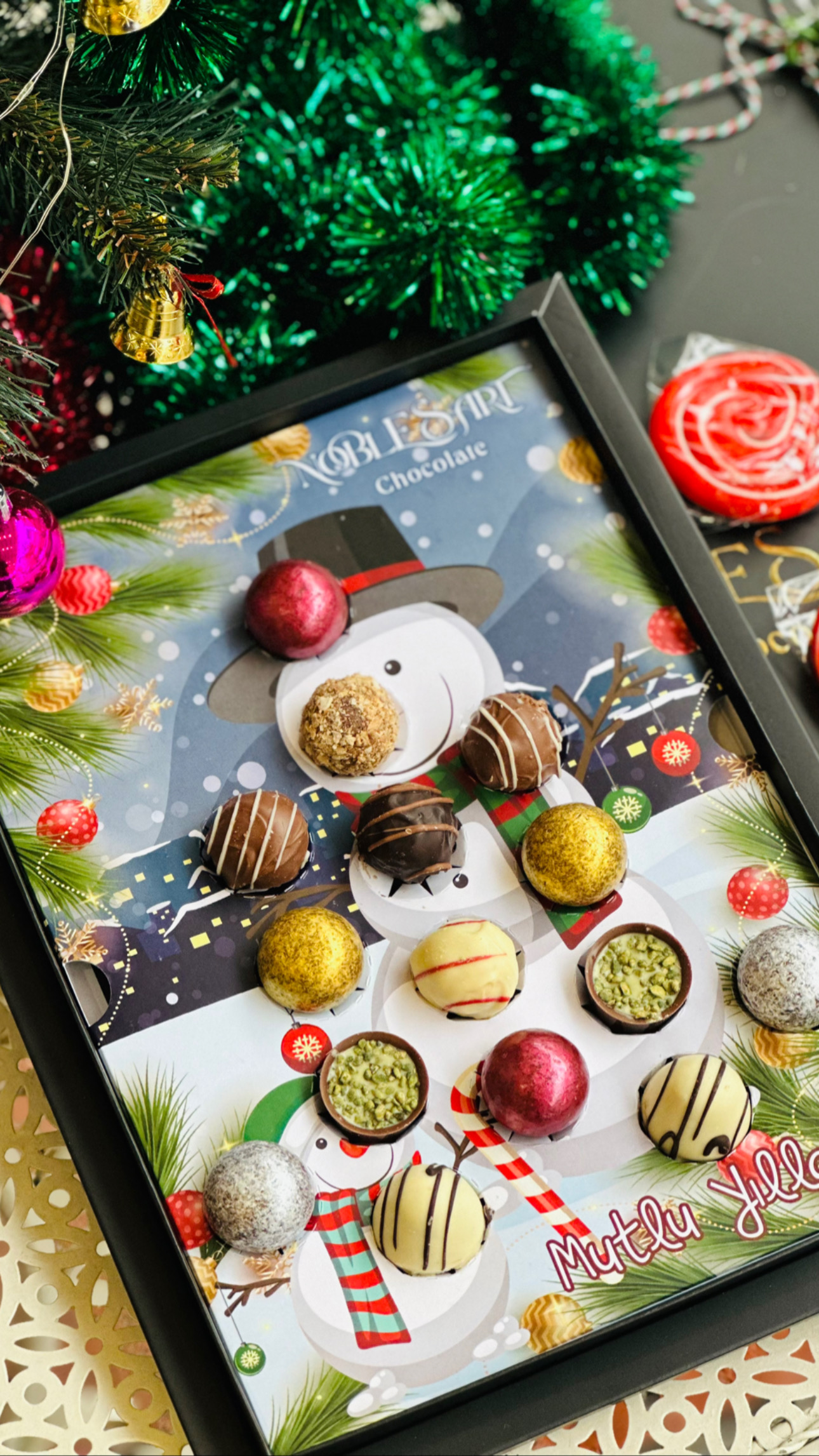 Yılbaşı Özel Kardan Adam Special Çikolata